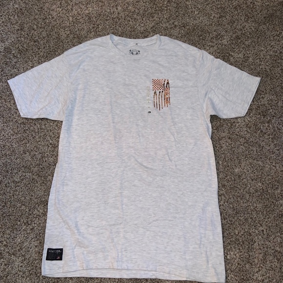 Howitzer We The People New T-Shirt Mens Light Gray Heather Size Large - Picture 2 of 6